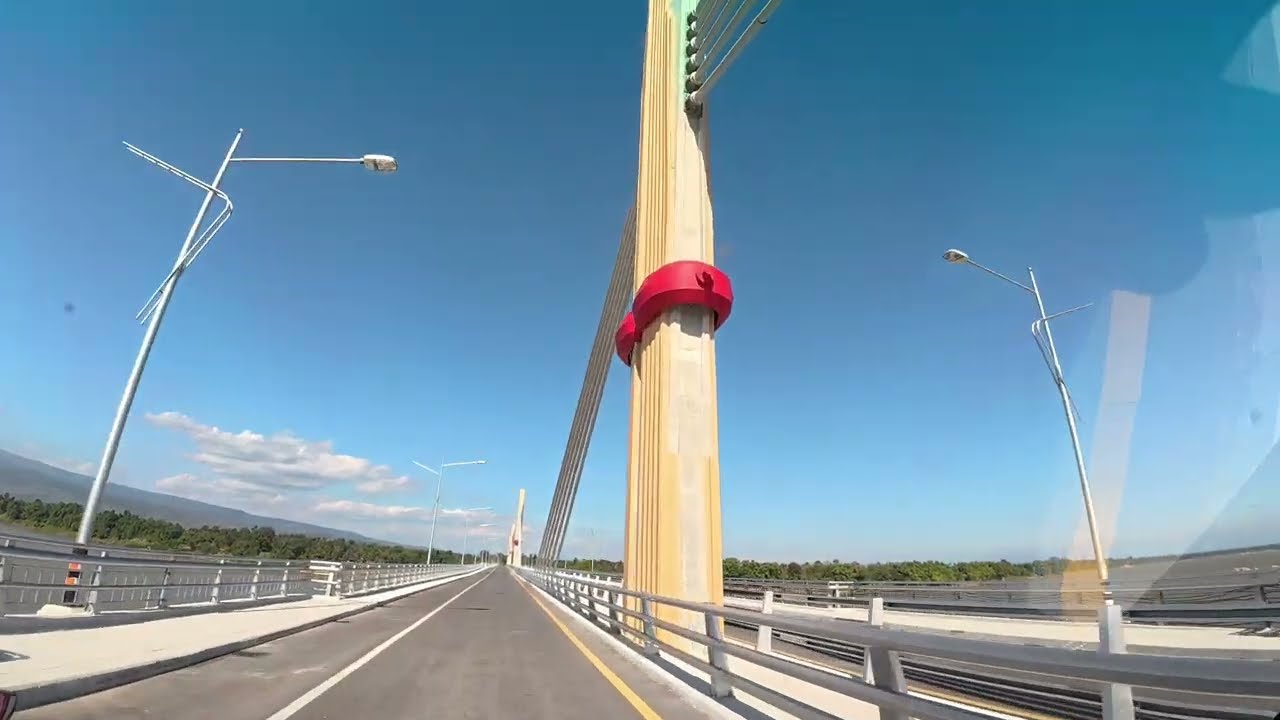 รีวิว‼️สะพานมิตรภาพไทย - ลาว แห่งที่ 5 [บึงกาฬ🇹🇭 - 🇱🇦บอริคำไซ] สะพานพึ่งเปิดใหม่ล่าสุด