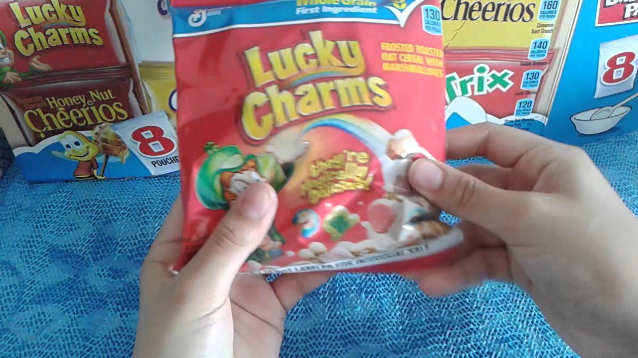 M Star Reviews cereal pack opening