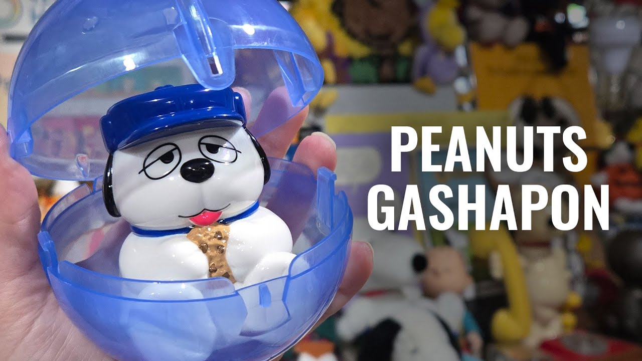 Фигурка Снупи Soap Pop! Peanuts Gang Gashapon | CollectPeanuts.com