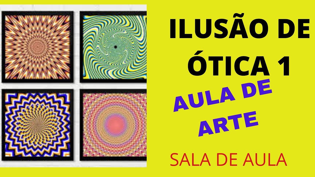 COMO CRIAR ILUSÃO DE ÓTICA -  RECURSO SIMPLIFICADO DE RECORTE E COLAGEM - SALA DE AULA