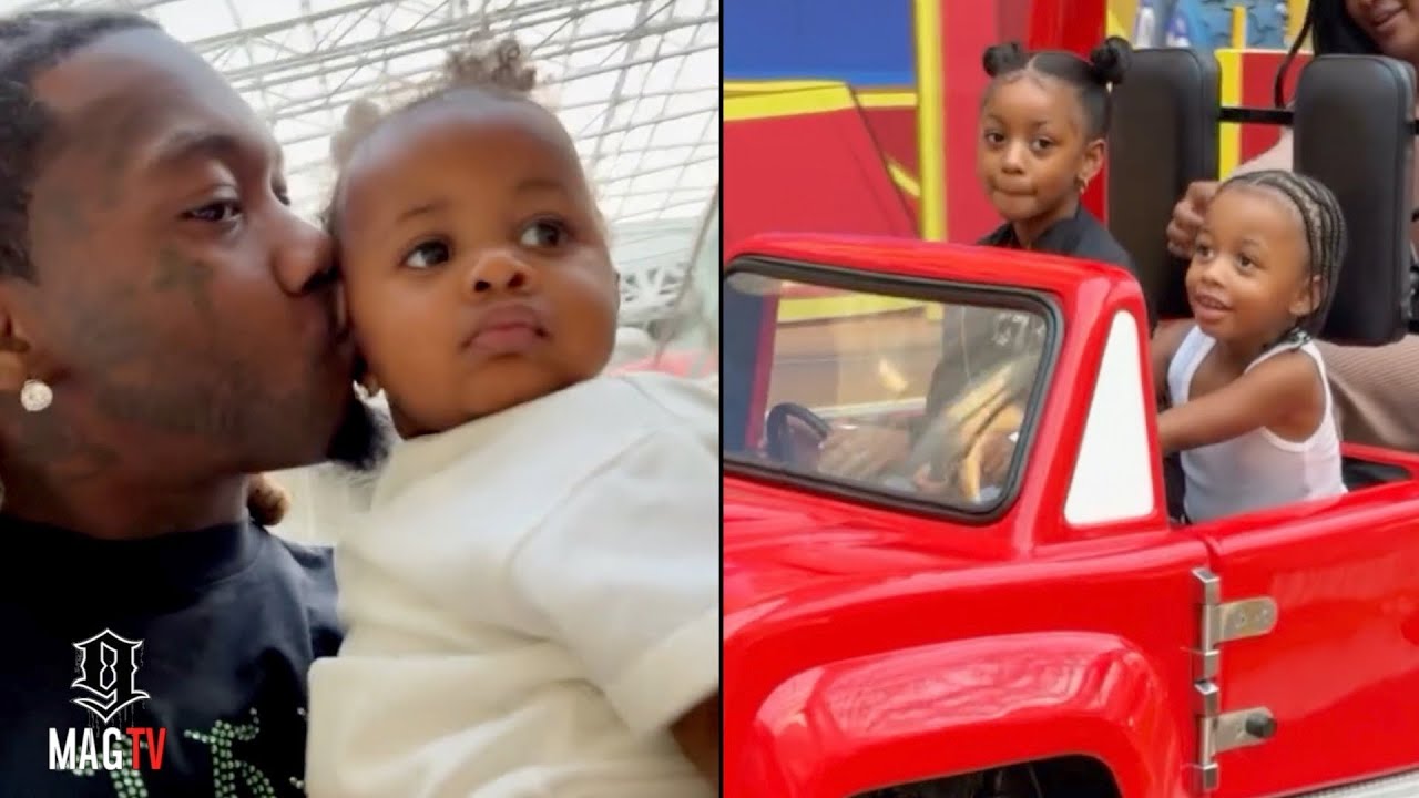 Offset Takes Break From MASA Tour To Celebrate Son Wave's 4th B-Day! 🎈