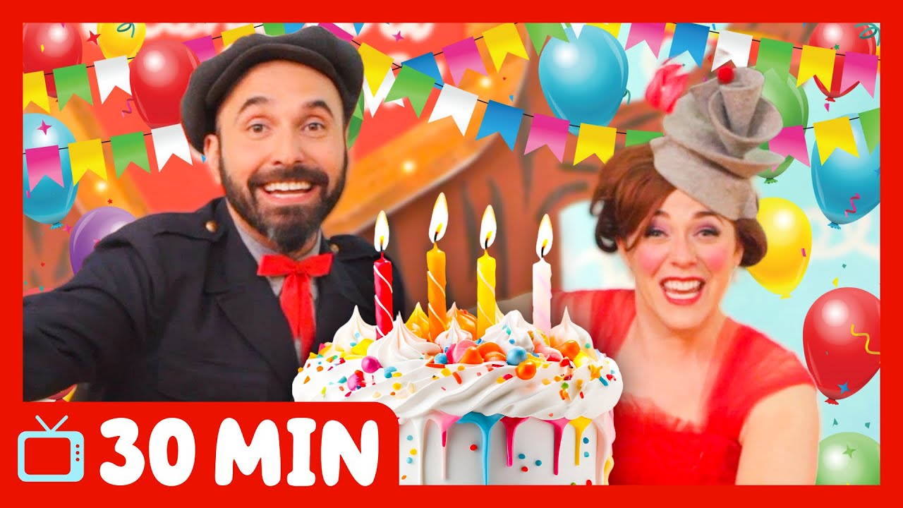 Birthday Dance Party! 🎉🪩 Full Episodes for Kids | Lishy Lou and Lucky Too