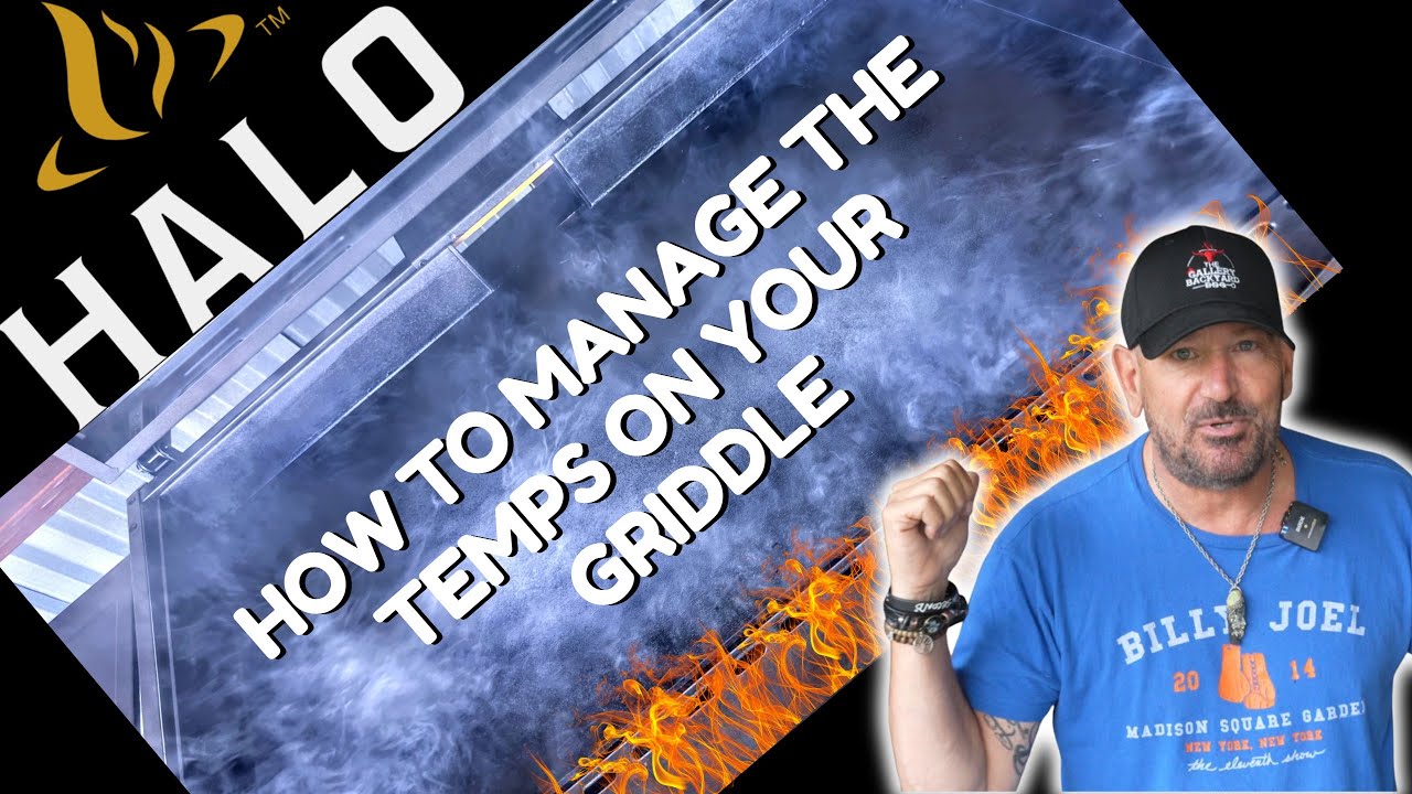 Managing Your Temperatures On A Griddle Doesn't Have To Be Difficult! | Halo Elite4b griddle