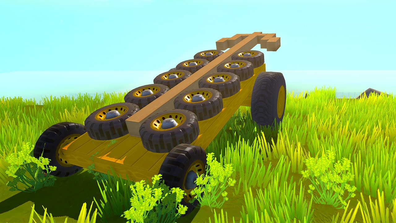 WHO HAS THE BEST BALLISTA CHALLENGE! (Scrap Mechanic)