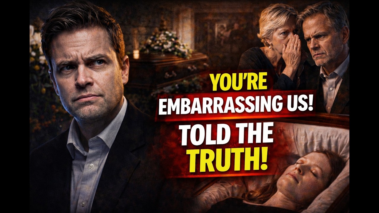 „You’re Embarrassing Us” My Wife’s Family Whispered at the Funeral...