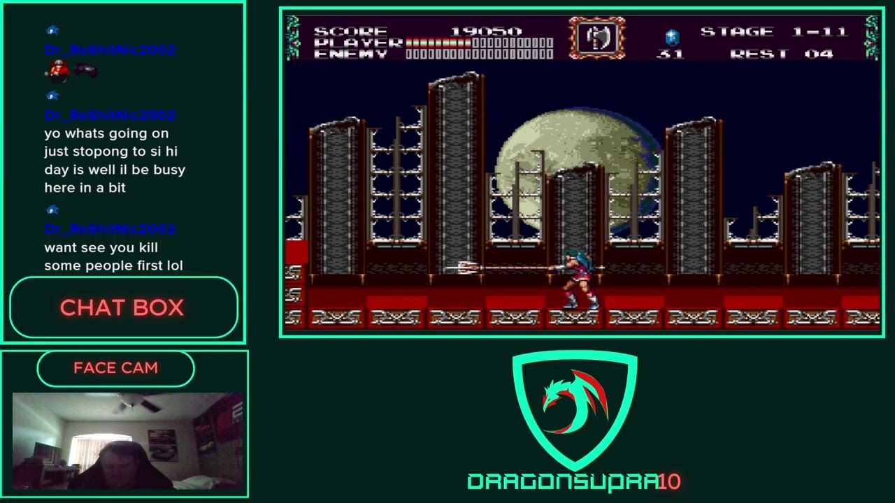 Castlevania Bloodlines(Genesis) Time for Eric to fight the undead with his Alucard Spear!