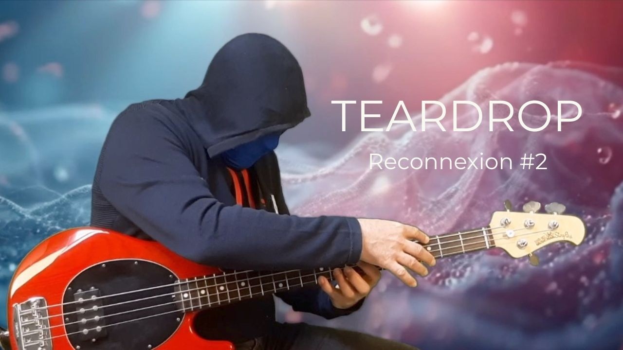 Teardrop - solo bass in the water’s heart