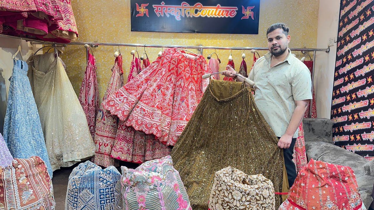 Partywear Lehenga Shop in Chandni Chowk | 2026 Special Non bridal Lehenga Designs
