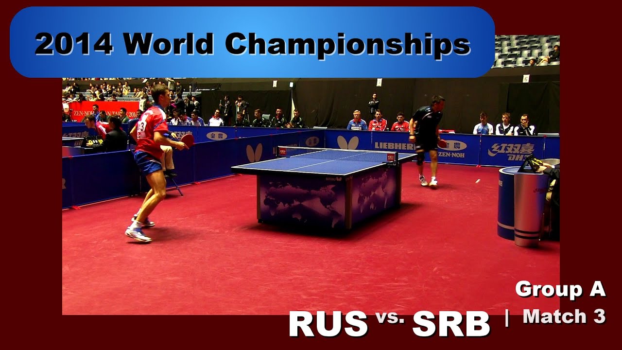 2014 WTTC Men's Team - Group A: RUS - SRB Match 3: Alexey Livenstov v Aleksandar Karakasevic