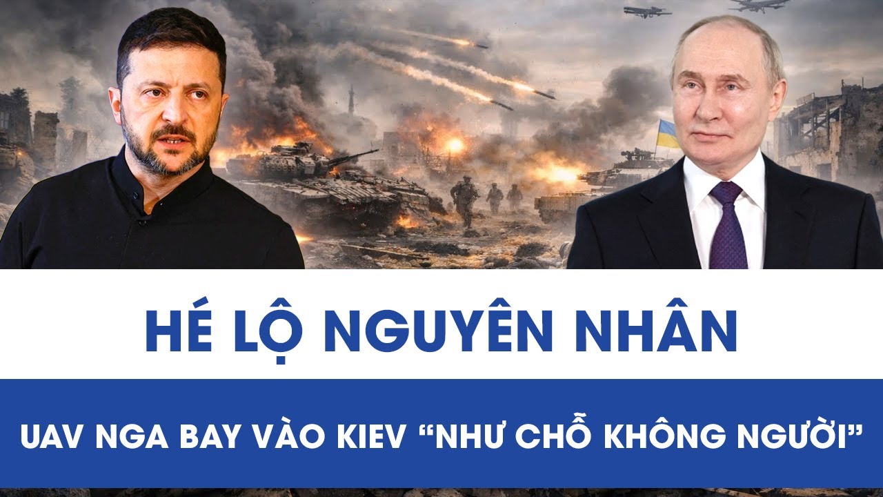 UAV Nga bay vào Kiev “như chỗ không người”, phòng không Ukraine lộ “lỗ hổng” chí mạng?