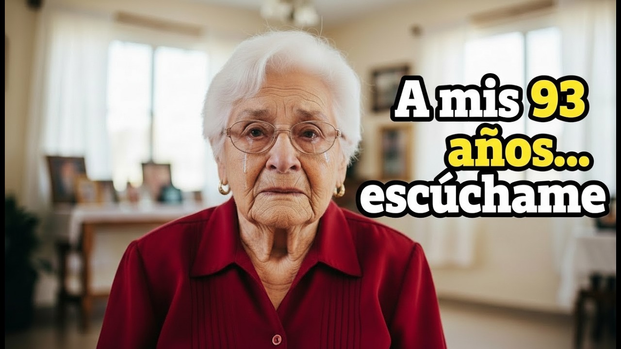A mis 93 años, necesito que escuches esto antes de que me vaya