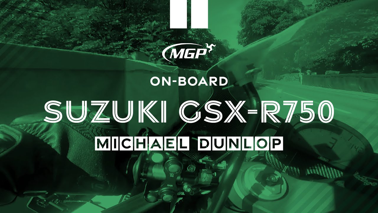 Wild Ride with Michael Dunlop, Suzuki SRAD Onboard | Manx Grand Prix 2022