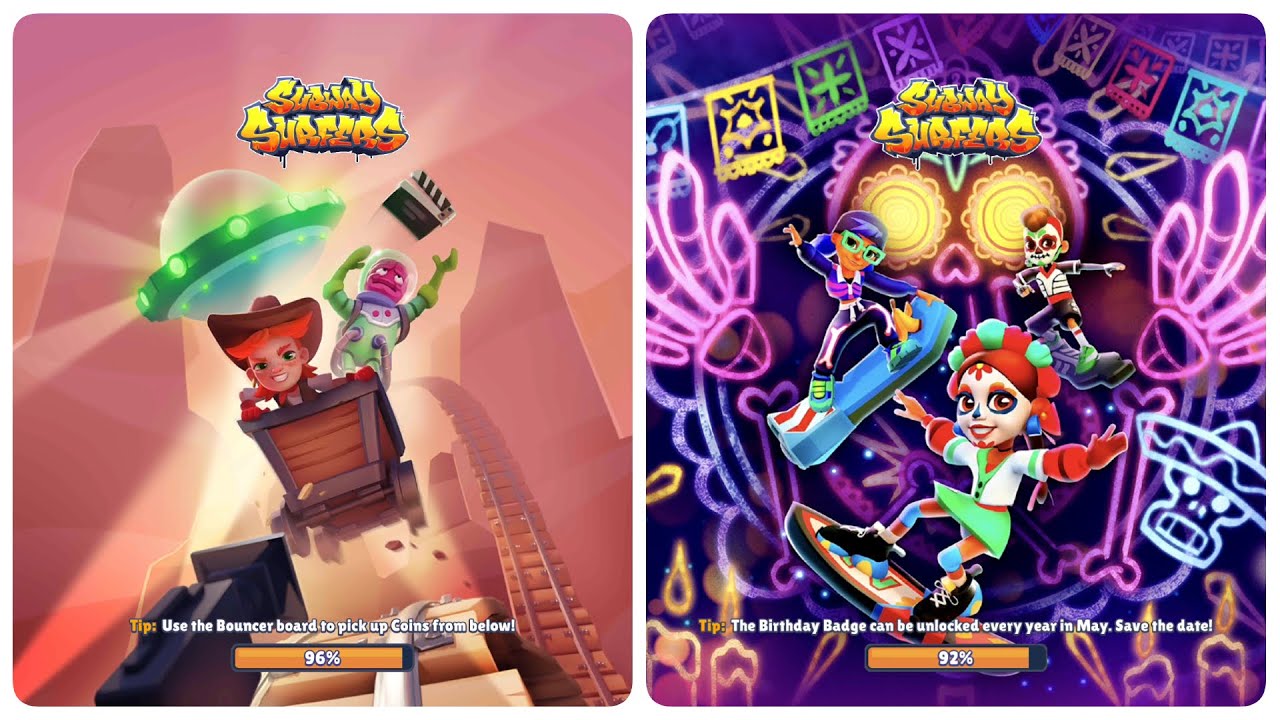 Subway Surfers Hollywood 2024 vs Subway Surfers Mexico Halloween 2025