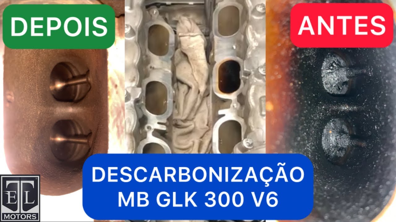 MERCEDESA GLK 300 V6 DESCARBONIZÃO DUTOS ADMISSÃO, TROCA FILTRO E ÓLEO SISTEMA TRANSMISSÃO