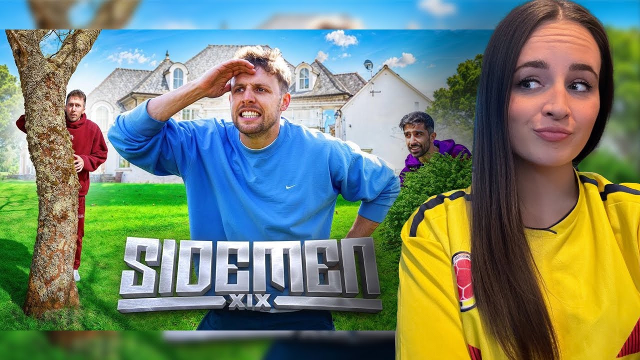 I REACTED TO SIDEMEN HIDE & SEEK AT W2S HOUSE