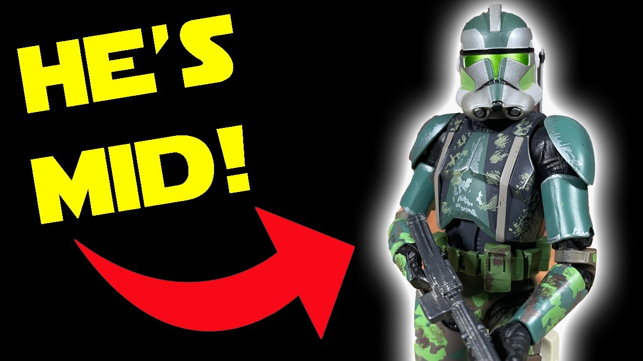 COMMANDER GREE IS MID! Star Wars Black Series Average Figures #1