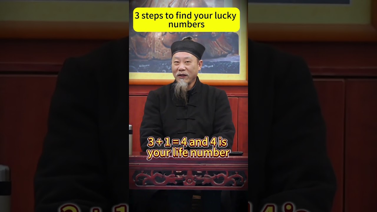 3 steps to find your lucky number #fengshui #energy #luckynumber