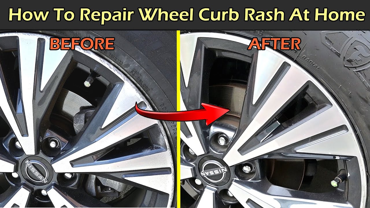 How To Repair Wheel Curb Rash On You Car