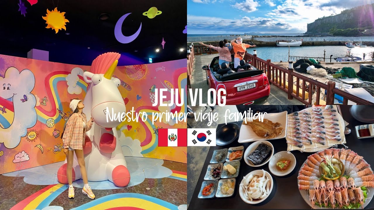 MI VIAJE A LA ISLA JEJU 🇵🇪🌴 🍊peruana en corea del sur