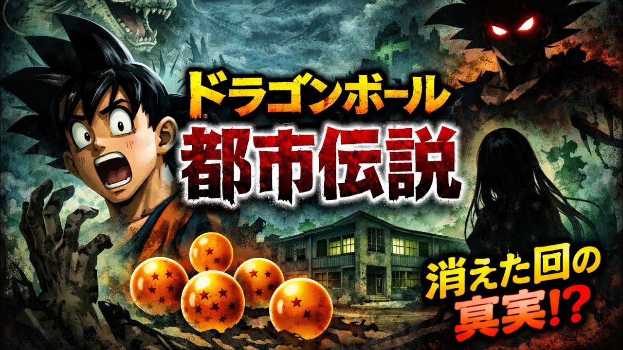 ドラゴンボールの都市伝説3選#都市伝説