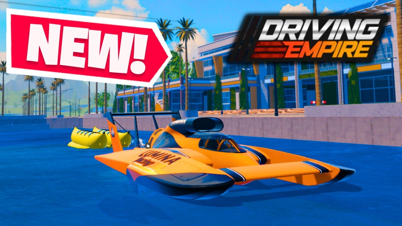 14 ЛОДОК, переработка карты и обновление в Driving Empire!