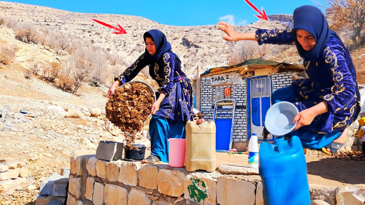 A Nomadic Woman’s New Beginning | Rebuilding a Home in the Harsh Mountains