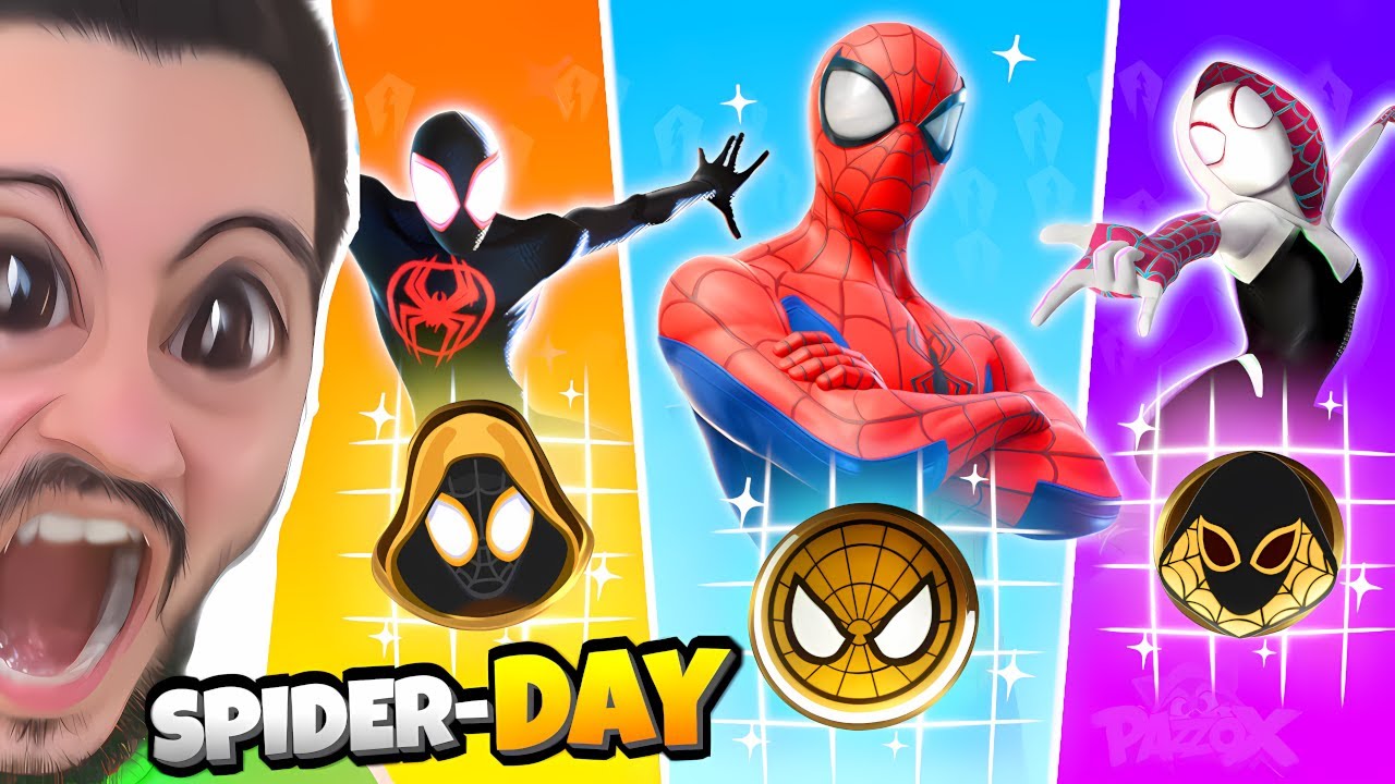 HO CREATO I MEDAGLIONI DI SPIDER MAN su FORTNITE Capitolo 5