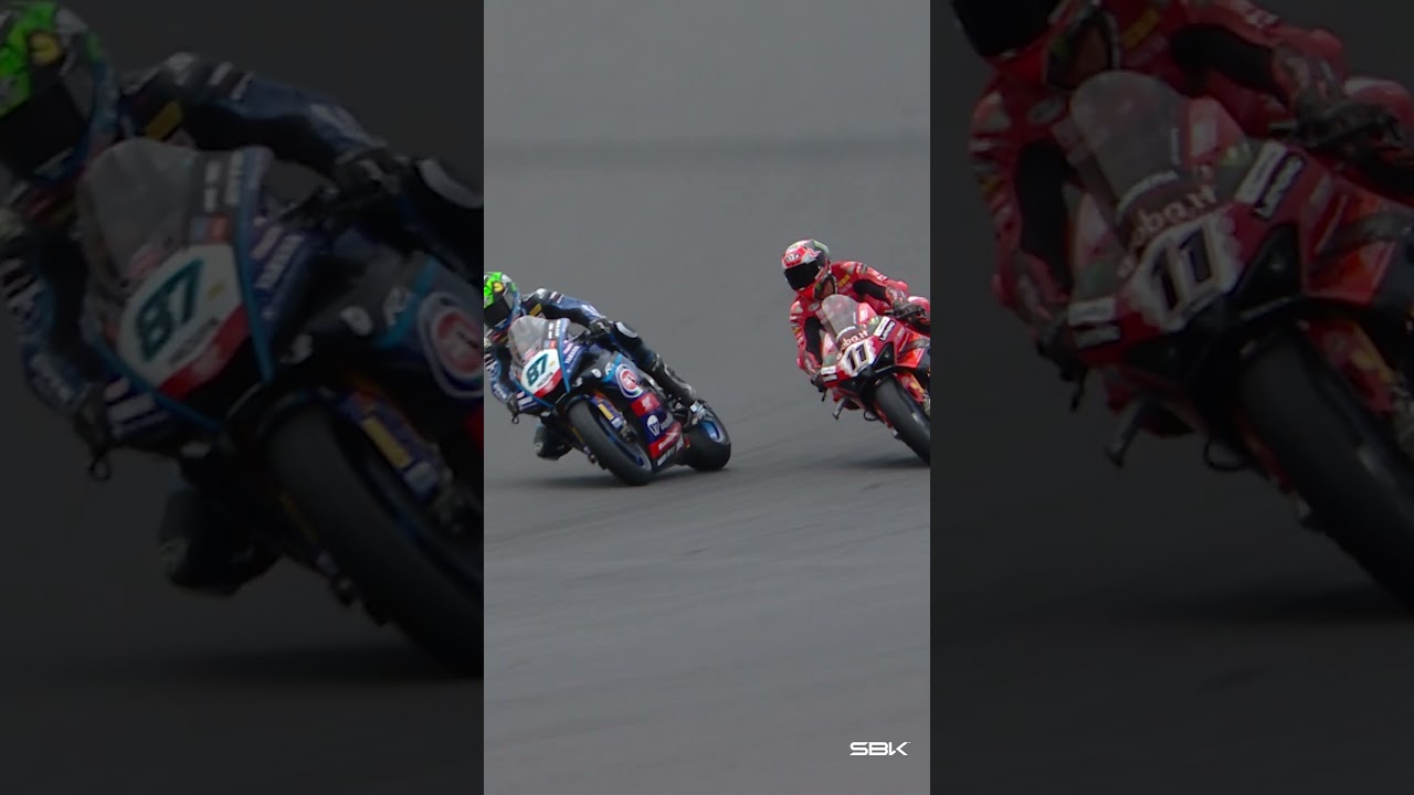 Remy Gardner 🆚 Nicolo Bulega in Race 1 | 2024 #CzechWorldSBK 🇨🇿