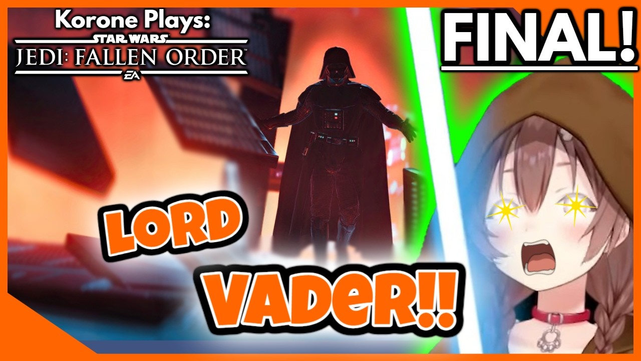 Korone Plays Through: Star Wars Jedi Fallen Order - Episode IV A New Dog [ENG SUBS] FINAL