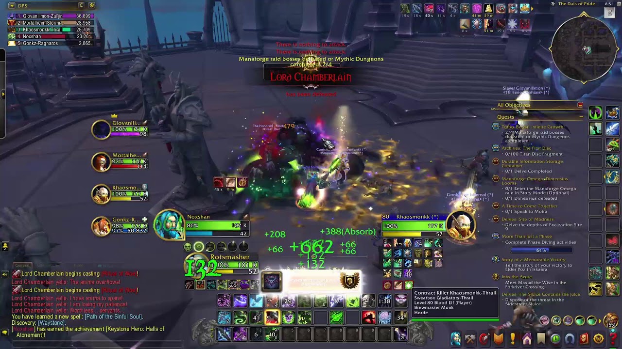 Losing my mind in mythic+ as unholy dk