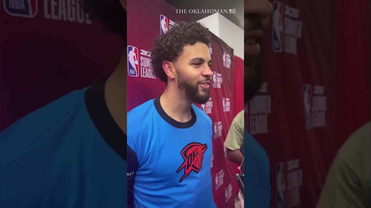 Ajay Mitchell 'trying to be himself' playing for OKC Thunder in NBA Summer League
