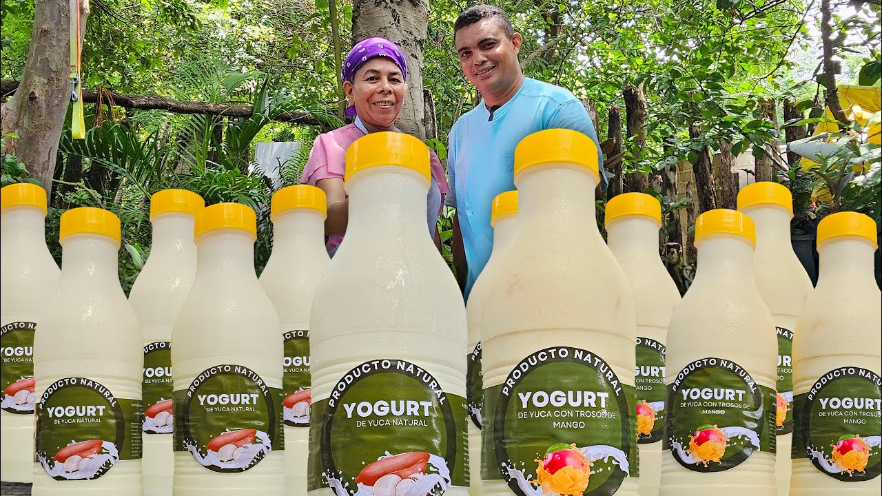 ❤️ YOGURT casero para VENDER❤️- YOGURT de YUCA y MANGO