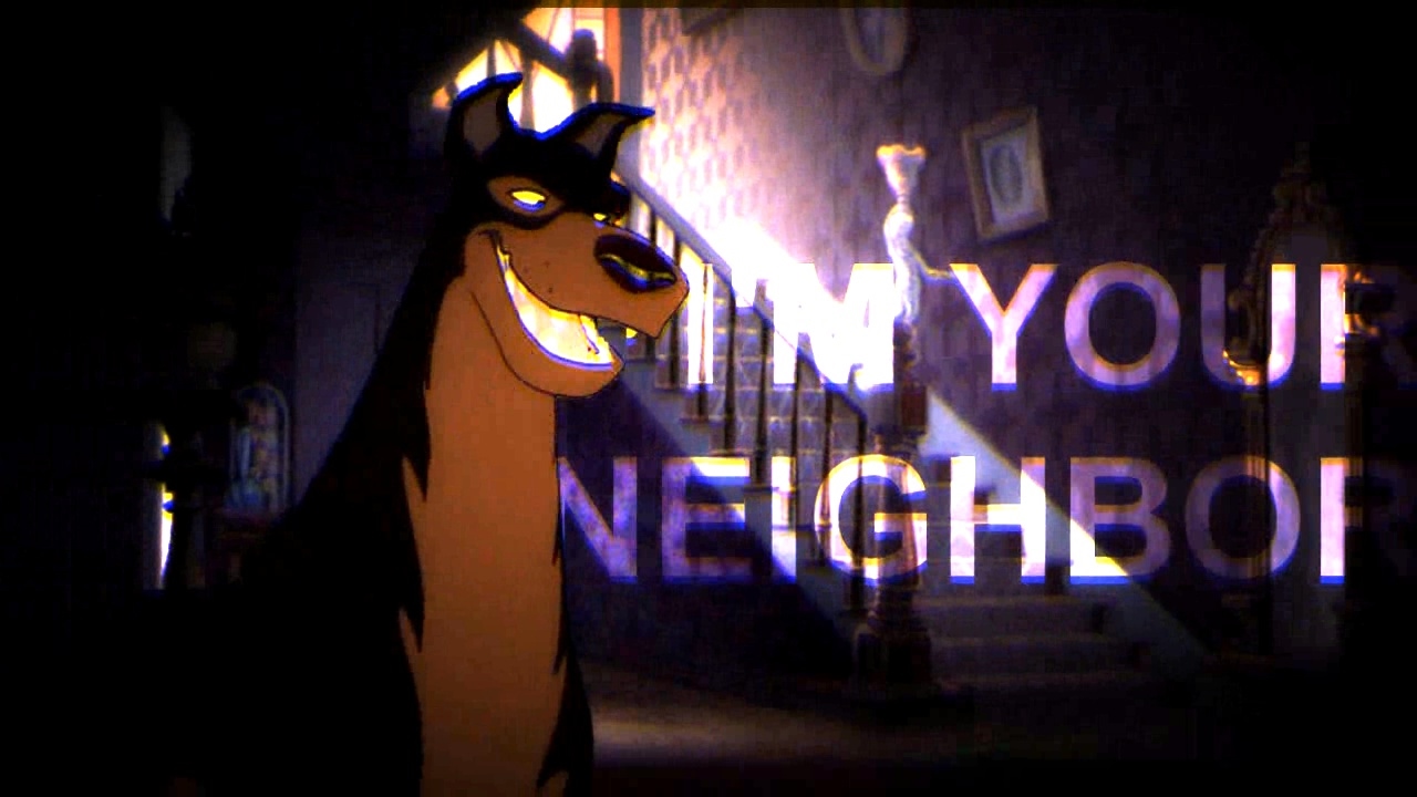 HELLO NEIGHBOR [Buster and Scamp] animash version