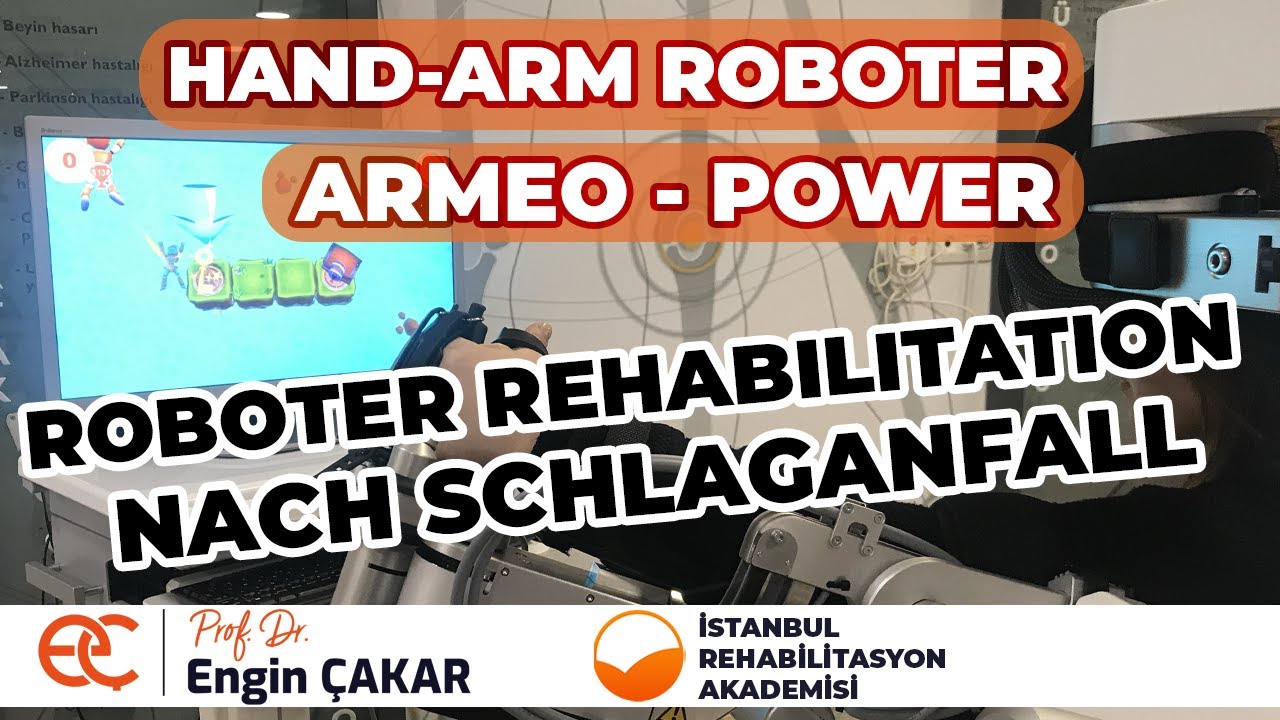 Hand - Arm Roboter Armeo Power in der Schlaganfallbehandlung