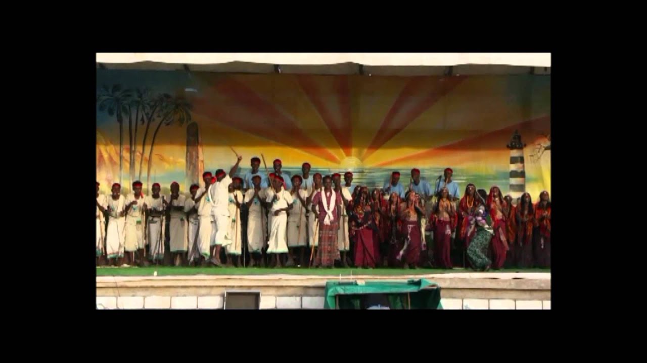 Afar traditional dancing in Asmara FestivaL *part 1