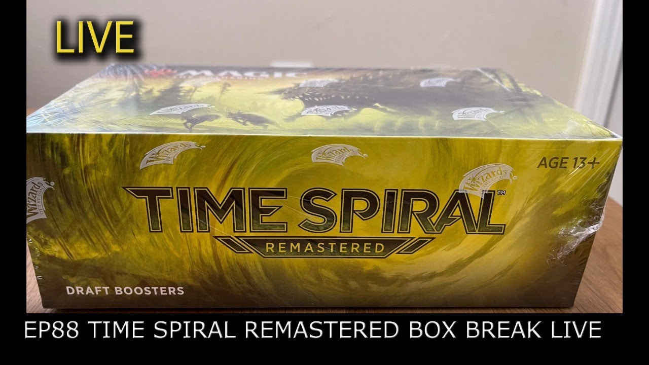 MTGMoxBox EP88 | MTG Time Spiral Remastered Box Break LIVE