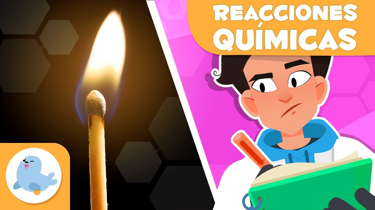 REACCIONES QUÍMICAS para niños 🍎🔥🧪 Oxidación, Combustión y Fermentación