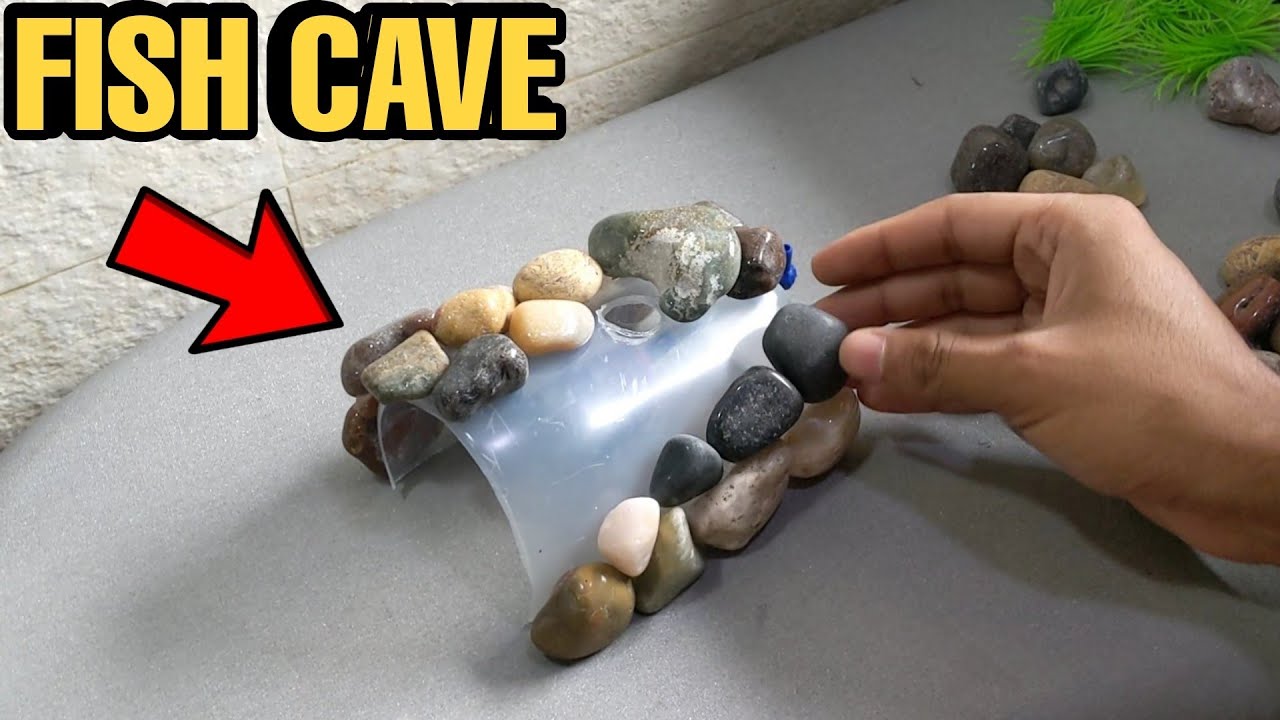 DIY Cave for Fish / Aquarium Cave Decoration