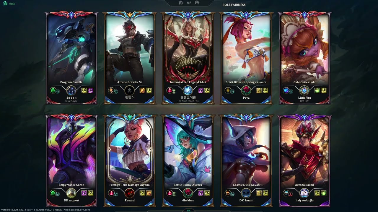 DK Smash Xayah 0/10/2 vs Yunara T1 Peyz | Challenger 1909LP S16KR | Cosmic Dusk Xayah Skin Spotlight