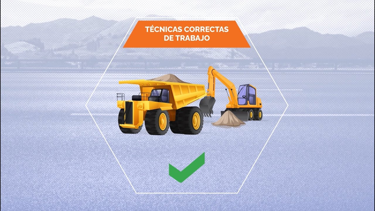 Operación segura de máquinas pesadas