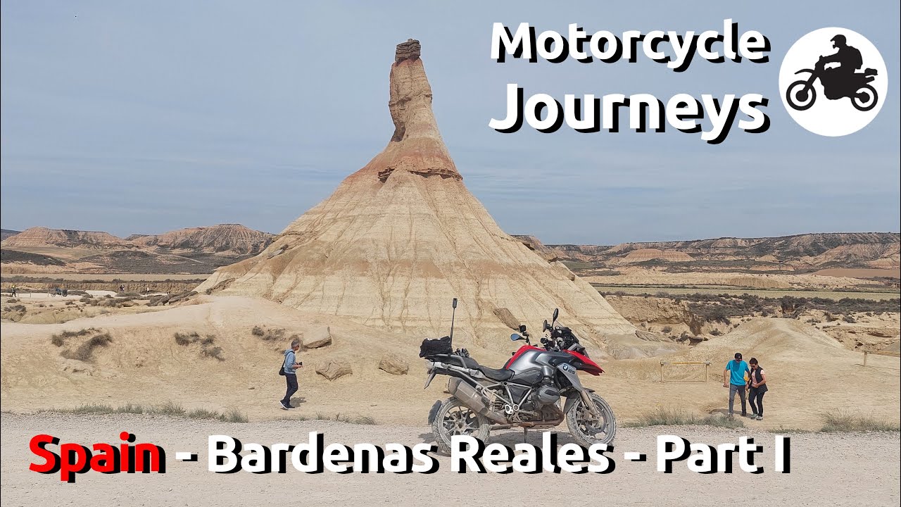 Motorcycle Touring: Spain - Bardenas Reales - Part1