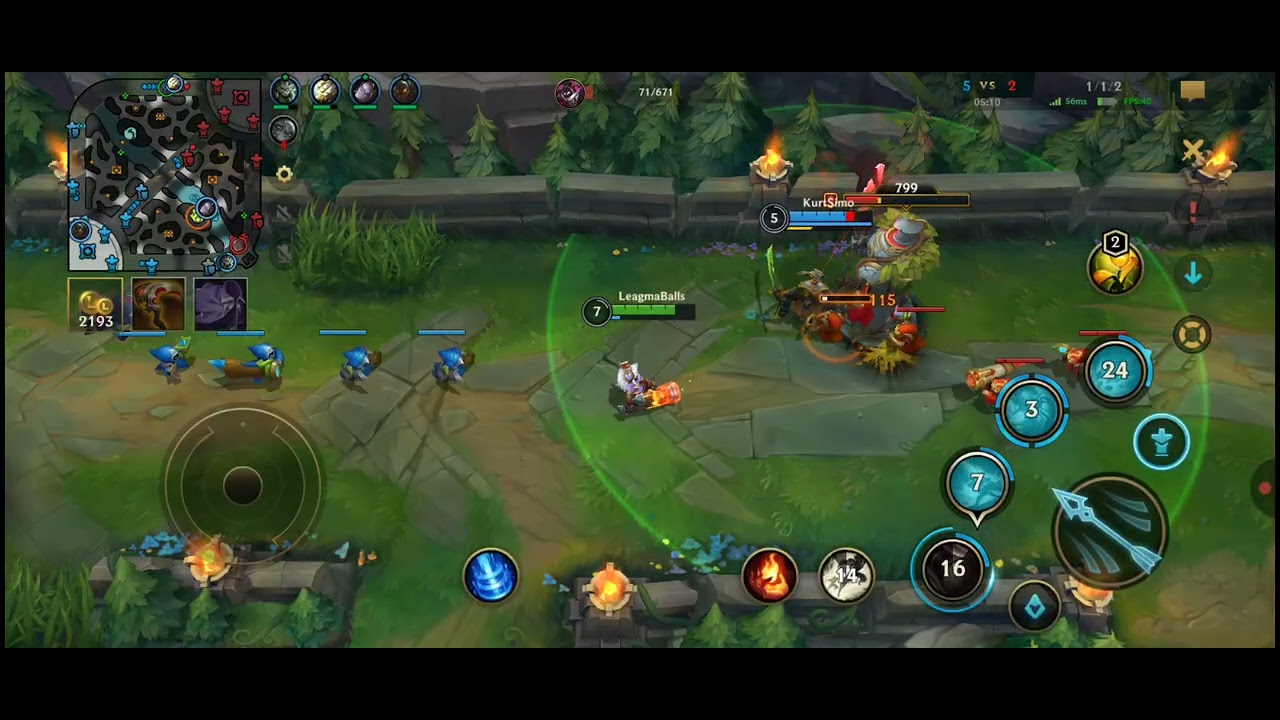League of legends:Wild Rift 3