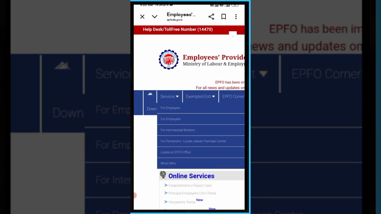 pf website Not working today&ndash; What&rsquo;s the Reason Behind It? #epfo