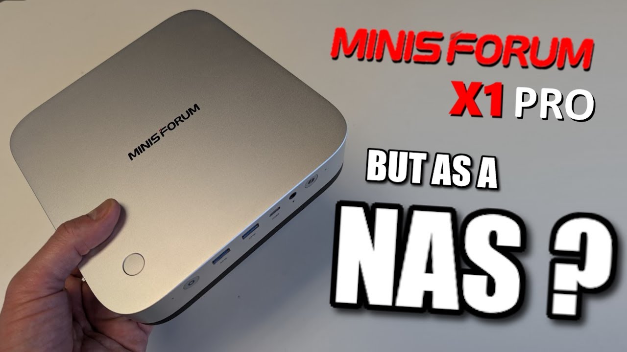 Minisforum AI X1 Pro  - AS A NAS DRIVE?