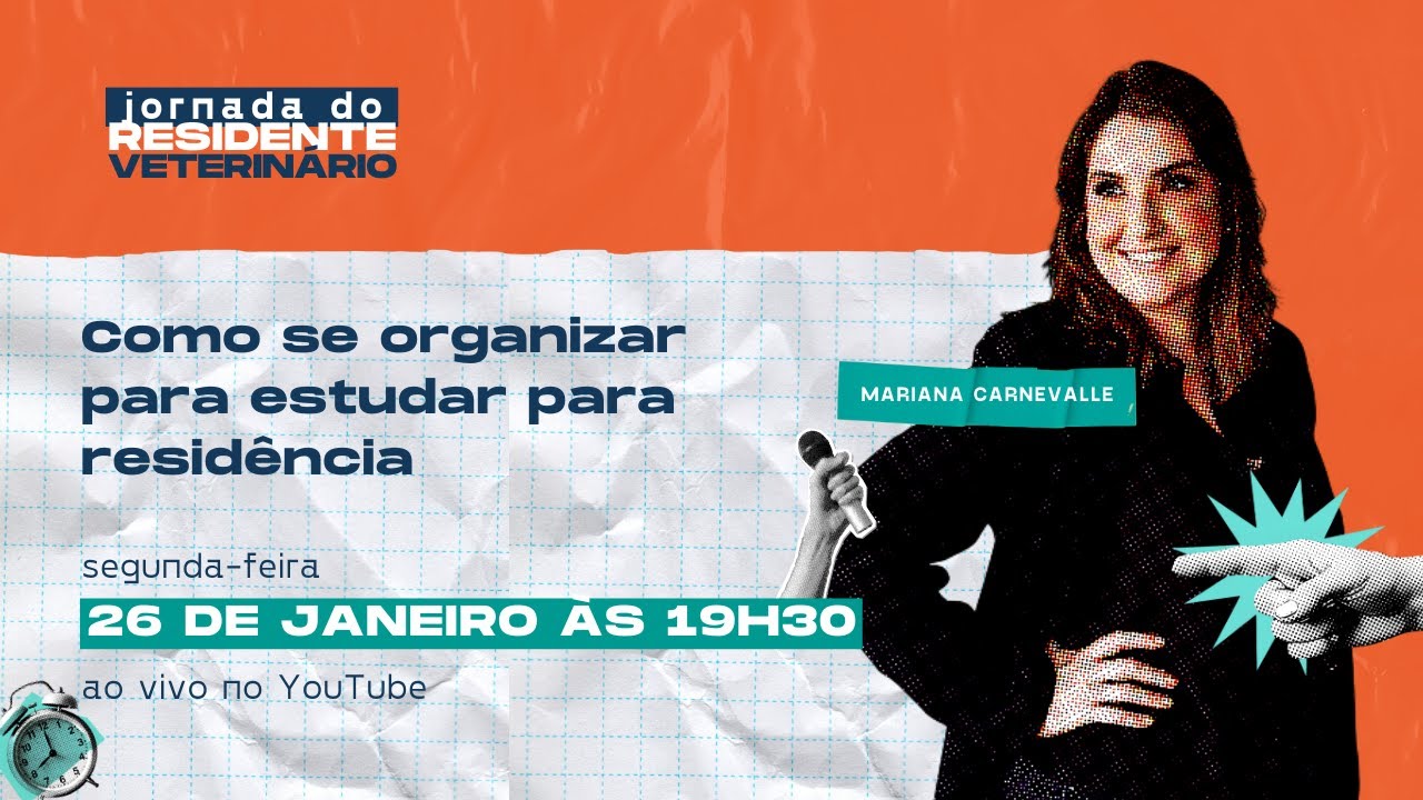 Como se organizar para estudar para residência - Jornada do Residente 2026