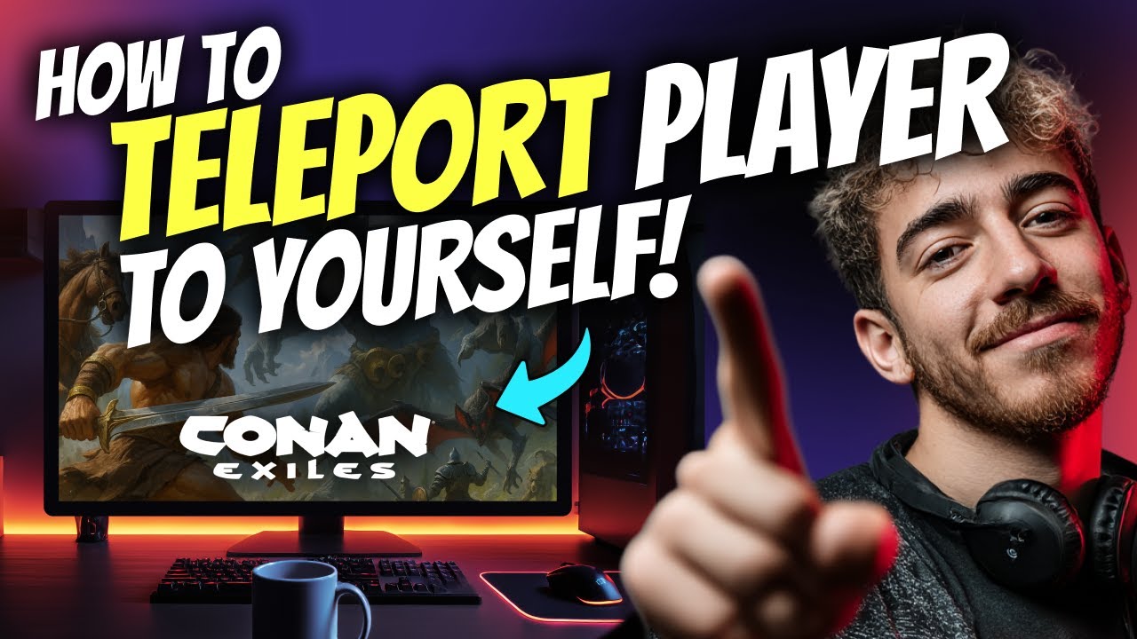 How to TELEPORT PLAYER TO ME in CONAN EXILES (Step by Step)