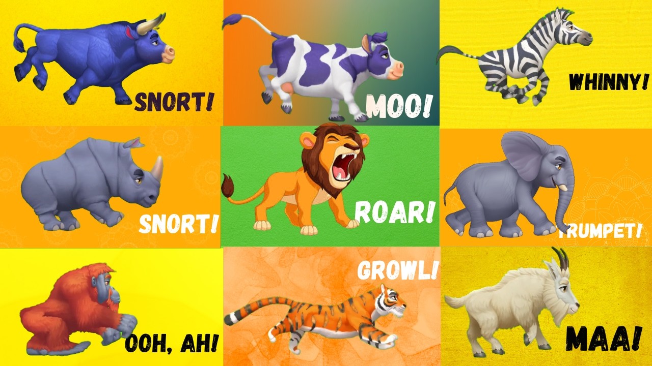 Zoo & Farm ABC Animal Sounds for Kids | Learn Animal Names and Sounds