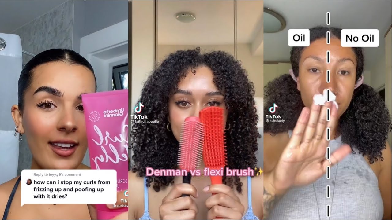 Amazing Curly Hair Tips | Tiktok Compilation