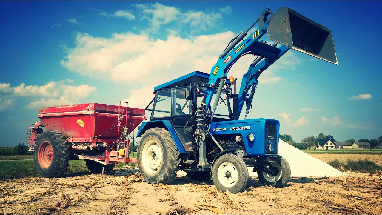 Wapno 2016 Rozsiewanie wapna C-360 tur 4 & Bredal ..::Opis::..