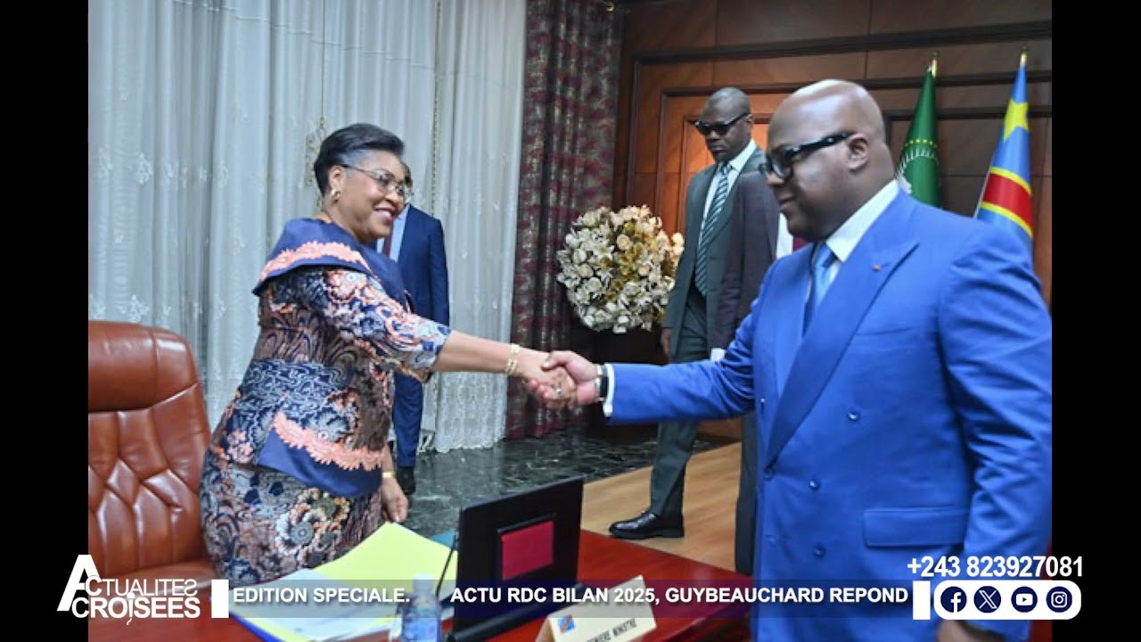 EDITION SPECIALE , ACTU RDC BILAN 2025, GUYBEAUCHARD REPOND.
